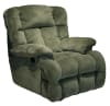 Cloud 12 Power Chaise Recliner w/ Lay Flat Feature in Sage Microfiber by Catnapper - 6541-7-S - Image 1 of 0