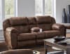 Ferrington Power Headrest Power Lumbar Power Lay Flat Reclining Console Loveseat in Dusk, Sunset or Steel Color Fabric by Catnapper - 761899 - Image 1 of 0