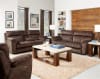 Sedona Power Headrest Power Lumbar Lay Flat Reclining Sofa in Mocha Fabric by Catnapper - 762221-MO - Image 2 of 0