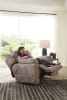 Flynn Power Headrest Power Lumbar Power Lay Flat Recliner with Dual Heat and Massage in Fig Color Fabric by Catnapper - 762450-7 - Image 1 of 0