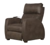 Relaxer Zero Gravity Power Headrest and Lumbar Power Lay Flat Recliner with CR3 Heat and Massage in Bark Fabric by Catnapper - 764106-7-B - Image 3 of 0
