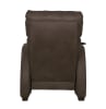 Relaxer Zero Gravity Power Headrest and Lumbar Power Lay Flat Recliner with CR3 Heat and Massage in Bark Fabric by Catnapper - 764106-7-B - Image 4 of 0