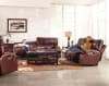 Wembley Power Headrest Power Lumbar Power Reclining Sofa in Walnut Leather by Catnapper - 764581-W - Image 4 of 0