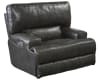 Wembley Power Headrest Power Lumbar Power Reclining Console Loveseat in Steel Leather by Catnapper - 764589-S - Image 5 of 0