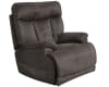 Anders Power Headrest with Lumbar Power Lay Flat Recliner with Dual Heat & Massage in Charcoal Fabric by Catnapper - 764789-7-C - Image 1 of 0