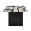 Vega 5 Piece Dining Room Set in Faux Marble Top by Crown Mark - CM-1420T-3972-5P - Image 4 of 0