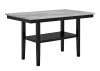 Marbel 5 Piece Counter Height Dining Room Set in Faux Marble Tabletop by Crown Mark - CM-1718SET - Image 3 of 0