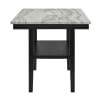 Marbel 5 Piece Counter Height Dining Room Set in Faux Marble Tabletop by Crown Mark - CM-1718SET - Image 4 of 0