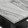 Marbel 5 Piece Counter Height Dining Room Set in Faux Marble Tabletop by Crown Mark - CM-1718SET - Image 5 of 0