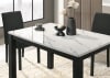 Resia 5 Piece Dining Room Set in White and Black Finish by Crown Mark - CM-2120T-3048-5P - Image 4 of 0