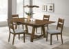 Everly 5 Piece Dining Room Set in Rich Wood Finish by Crown Mark - CM-2135T-4287-5P - Image 1 of 0
