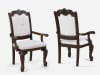 Kiera Rectangular Table 7 Piece Dining Set in Coffee Brown Finish by Crown Mark - CM-2149T-44108-7P - Image 4 of 0