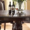 Kiera 5 Piece Round Table Dining Set in Rich Dark Brown Finish by Crown Mark - CM-2150-RD - Image 3 of 0