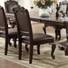 Kiera 5 Piece Round Table Dining Set in Rich Dark Brown Finish by Crown Mark - CM-2150-RD - Image 5 of 0