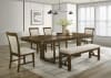 Broadmoor 5 Piece Dining Room Set in Wood Grain Finish by Crown Mark - CM-2155T-42102-5P - Image 1 of 0