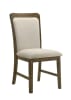 Broadmoor 5 Piece Dining Room Set in Wood Grain Finish by Crown Mark - CM-2155T-42102-5P - Image 4 of 0