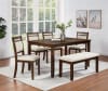Avasa 5 Piece Dining Room Set in Rich Wood Finish by Crown Mark - CM-2276SET - Image 2 of 0