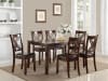 Eloise 7 Piece Dining Set in Dark Brown/Espresso Finish by Crown Mark - CM-2430 - Image 1 of 0
