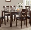 Eloise 7 Piece Dining Set in Dark Brown/Espresso Finish by Crown Mark - CM-2430 - Image 2 of 0
