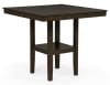 Lester 5 Piece Counter Height Dining Room Set in Brown Finish by Crown Mark - CM-2631SET-BRN - Image 2 of 0