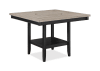 Fulton 5 Piece Counter Height Dining Room Set in Light Grey Finish by Crown Mark - CM-2727LG-6P - Image 2 of 0