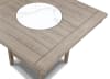 Fulton 5 Piece Counter Height Dining Room Set in Weathered White Oak Finish by Crown Mark - CM-2727MB-T-4848-5P - Image 3 of 0