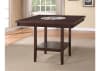 Fulton 5 Piece Counter Height Dining Room Set in Black and Brown Finish by Crown Mark - CM-2727V-6P - Image 2 of 0