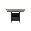 Cline 7 Piece Counter Height Dining Room Set in Grey and Black Finish by Crown Mark - CM-2850LG-5P - Image 3 of 0