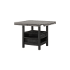 Cline 7 Piece Counter Height Dining Room Set in Grey and Black Finish by Crown Mark - CM-2850LG-5P - Image 4 of 0