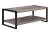 Mildred 3 Piece Cocktail Table Set in Weathered Wood Finish by Crown Mark - CM-4217SET - Image 2 of 0