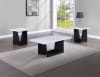 Adea 3 Piece Cocktail Table Set in Black Finish by Crown Mark - CM-4226-SET - Image 1 of 0