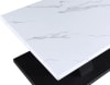 Zion 3 Piece Rectangular Cocktail Table Set in Black and White Marble Finish by Crown Mark - CM-4226SET - Image 2 of 0