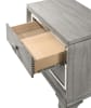 Kate Queen Platform Bed in Light Grey Tweed Finish by Crown Mark - CM-5103LG-Q - Image 4 of 0