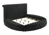 Brigitte Storage Queen Bed in Black Finish by Crown Mark - CM-5202BK-Q - Image 4 of 0