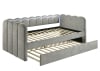 Melody Daybed in Light Grey Fabric by Crown Mark - CM-5328LG - Image 3 of 0