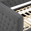 Trina Daybed in Gunmetal Grey Fabric by Crown Mark - CM-5335GG - Image 4 of 0