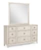 Napoli 6 Piece Bedroom Set in Natural Wood Finish by Crown Mark - CM-B1140-SET - Image 5 of 0