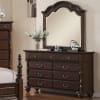 Georgia 6 Piece Bedroom Suite in Rich Brown Finish by Crown Mark - B1500 - Image 3 of 0