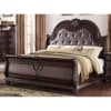 Stanley Sleigh Bed in Brown Finish by Crown Mark - CM-B1600-Bed - Image 1 of 0