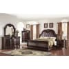 Stanley Queen Sleigh Bed in Brown Finish by Crown Mark - CM-B1600B-Q - Image 2 of 0
