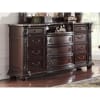 Stanley Queen Sleigh Bed in Brown Finish by Crown Mark - CM-B1600B-Q - Image 3 of 0
