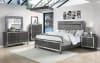 Refino 6 Piece Bedroom Suite in Gray Finish by Crown Mark - CM-B1670 - Image 1 of 0