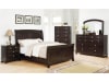 Kenton Bed in Deep Brown Wood Finish by Crown Mark - CM-B1820-Bed - Image 3 of 0