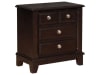 Kenton Bed in Deep Brown Wood Finish by Crown Mark - CM-B1820-Bed - Image 4 of 0