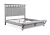 Beckett Queen Bed in Soft Greige Finish by Crown Mark - CM-B1900-Q - Image 3 of 0
