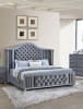Cameo 6 Piece Bedroom Suite in Gray Finish by Crown Mark - CM-B2150 - Image 2 of 0