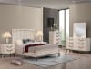 Veda Bed in Cream Finish by Crown Mark - CM-B3300-Q-Bed - Image 2 of 0