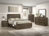 Kinkaid Queen Bed in Warm Wood Finish by Crown Mark - CM-B3500-Q - Image 2 of 0