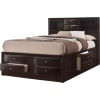 Emily Capitans 6 Piece Bedroom Suite in Dark Cherry Finish by Crown Mark - CM-B4265 - Image 2 of 0