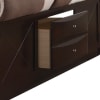 Emily Capitans 6 Piece Bedroom Suite in Dark Cherry Finish by Crown Mark - CM-B4265 - Image 5 of 0